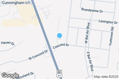 Map image of the property - 103 Meadowbrook Dr