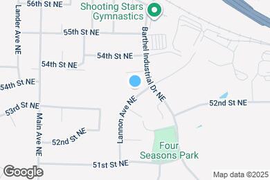 Map image of the property - 5273 Lannon Ave NE