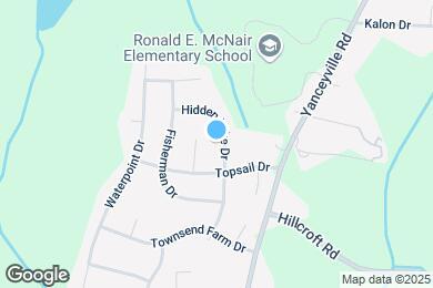 Map image of the property - 5709 Hidden Lake Dr