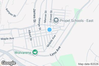 Map image of the property - 1508 Maple Ave