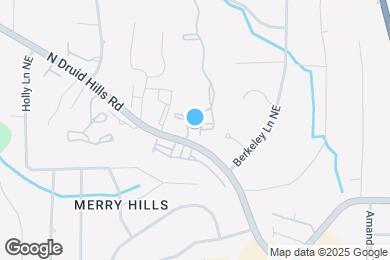 Map image of the property - Cortland Druid Hills