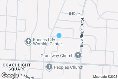 Map image of the property - 5321 Booth Ave