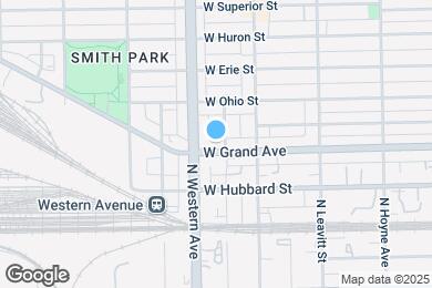 Map image of the property - 2338 W Grand Ave