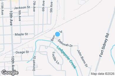 Map image of the property - 574 Deborah Dr