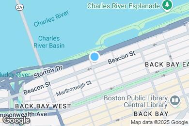 Map image of the property - 396 Beacon St