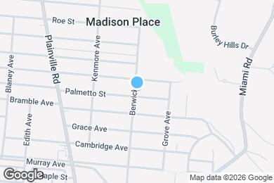 Map image of the property - 7000 Palmetto St