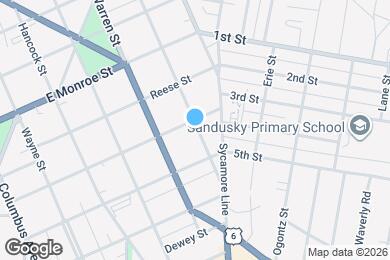 Map image of the property - 1003 Perry St