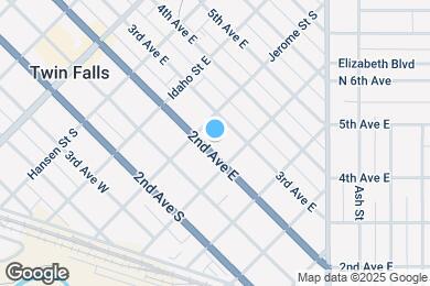 Map image of the property - 415 2nd Ave E