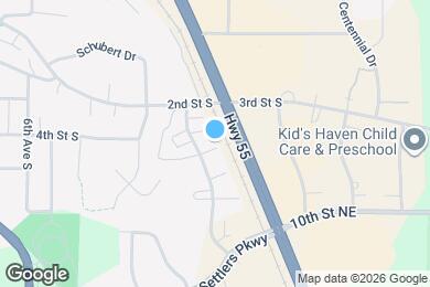 Map image of the property - 402 Creekside Dr