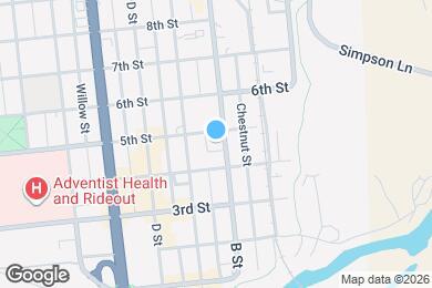 Map image of the property - 424 B St