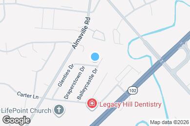 Map image of the property - 643 Glenties Dr