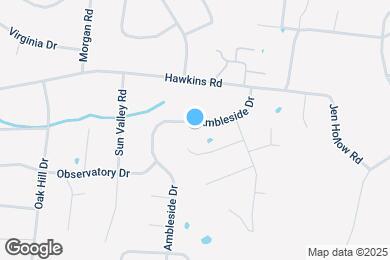 Map image of the property - 1407 Ambleside Dr