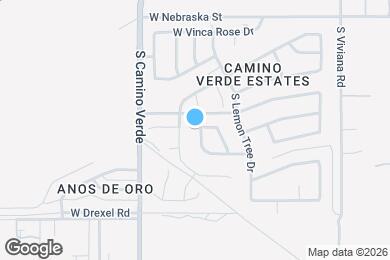 Map image of the property - 5536 S Desert Redbud Dr