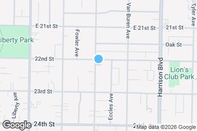 Map image of the property - 2210 Jackson Ave