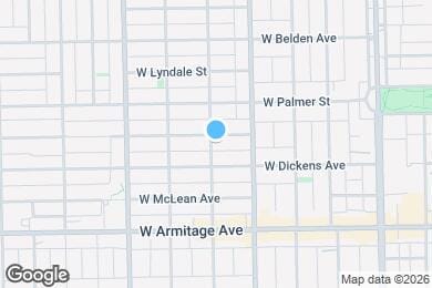 Map image of the property - 2123 N St Louis Ave