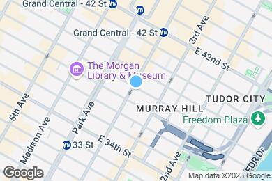 Map image of the property - 138 E 38th St