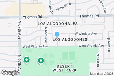 Map image of the property - 6342 W Cambridge Ave