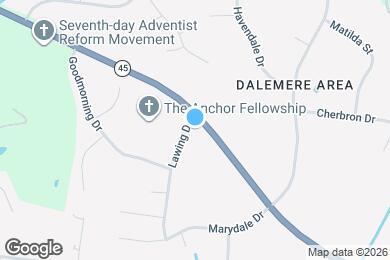 Map image of the property - 4001 Lawing Dr