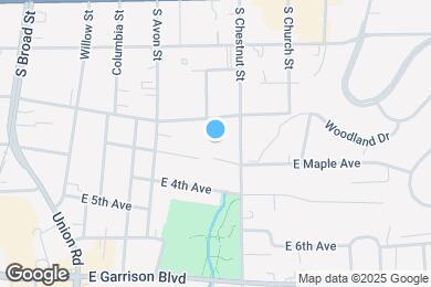 Map image of the property - 718 E Maple Ave