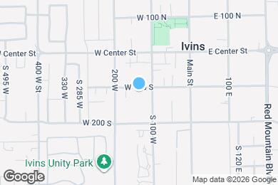 Map image of the property - 145 W 100 S