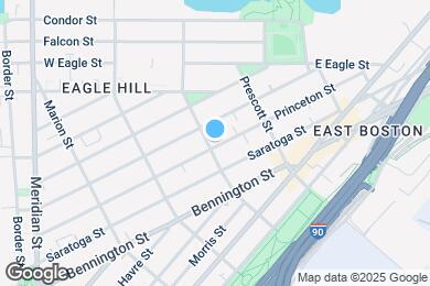 Map image of the property - 204 Princeton St