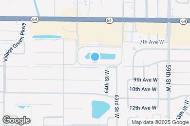 Map image of the property - 6644 7th Avenue Cir W