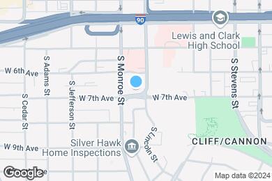 Map image of the property - 912-914 W 7th Ave