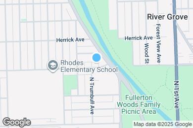 Map image of the property - 8624 Fullerton Ave