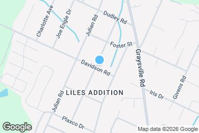 Map image of the property - 902 James Ave