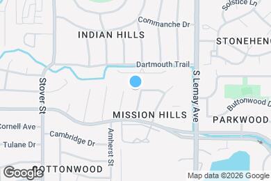 Map image of the property - 2253 Iroquois Dr