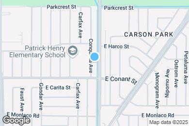 Map image of the property - 3738 Conquista Ave
