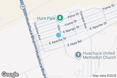 Map image of the property - 123 E Apache St