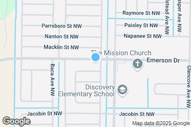 Map image of the property - 74 Emerson Dr NW