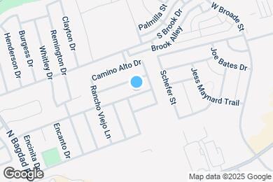 Map image of the property - 609 Ranchero Rd