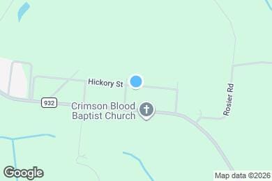 Map image of the property - 1103 Hickory St