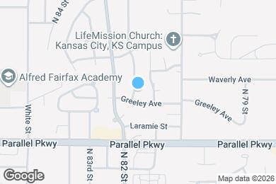Map image of the property - 2209 N 82nd Terrace