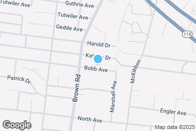 Map image of the property - 8837 Bobb Ave