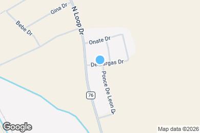 Map image of the property - 624 De Vargas Dr