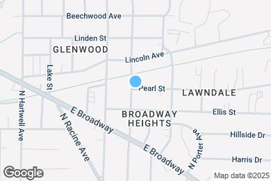 Map image of the property - 421 N Greenfield Ave