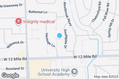 Map image of the property - 29210 Heritage Ct