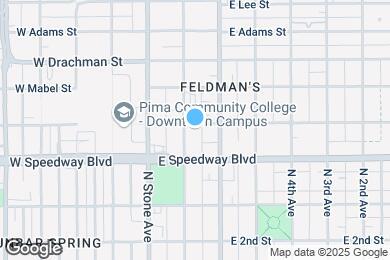 Map image of the property - 1150 N 7th Ave