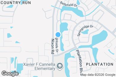 Map image of the property - 10929 Brightside Dr
