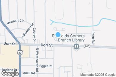 Map image of the property - Oakwood Apartments & Townhomes