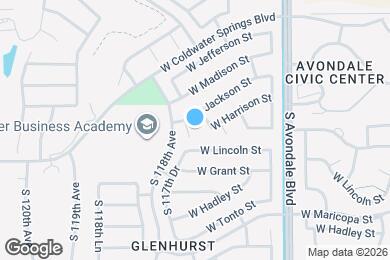 Map image of the property - 309 S 117th Dr