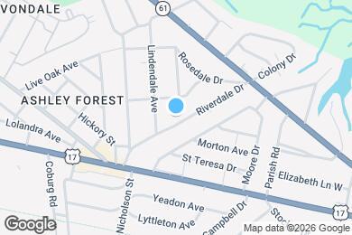 Map image of the property - 26 Riverdale Dr
