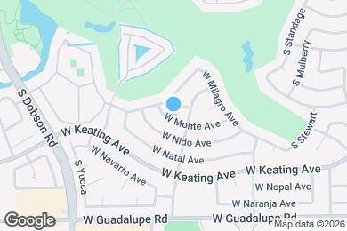 Map image of the property - 1748 W Monte Ave