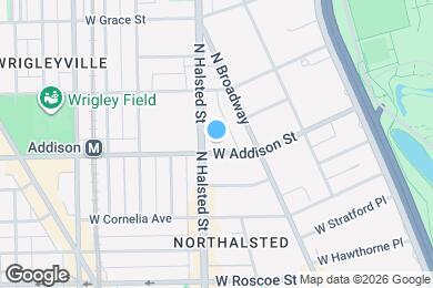 Map image of the property - 742 W Addison