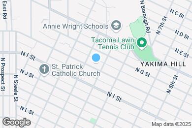 Map image of the property - 911 N Yakima Ave