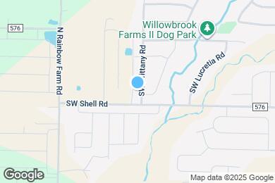 Map image of the property - 3600 SW Brittany Rd