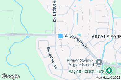 Map image of the property - 8424 Bluestem Ct